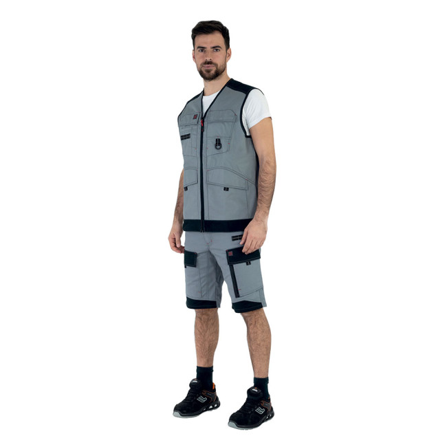 GILET TROWEL ACIER / NOIR - Lafont
