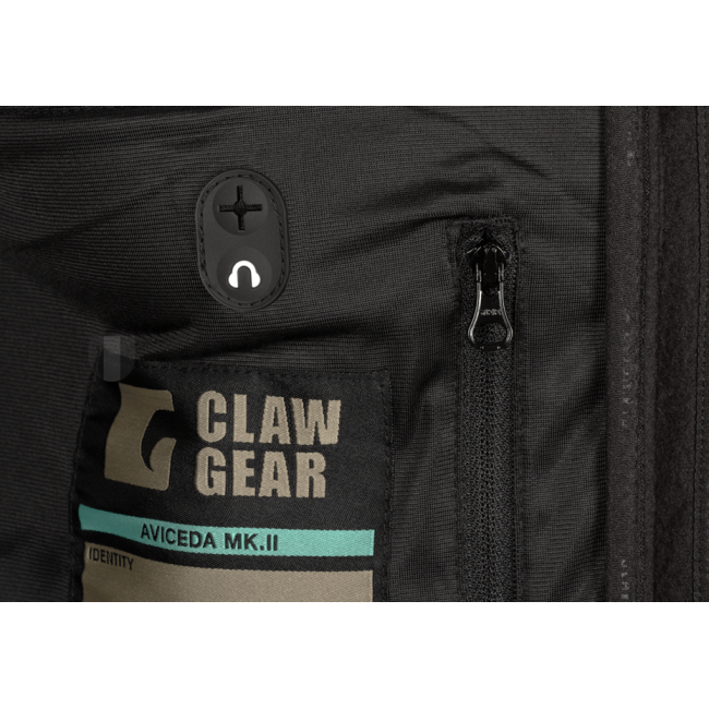 Sweat Zip Aviceda MK II Schwarz - Clawgear