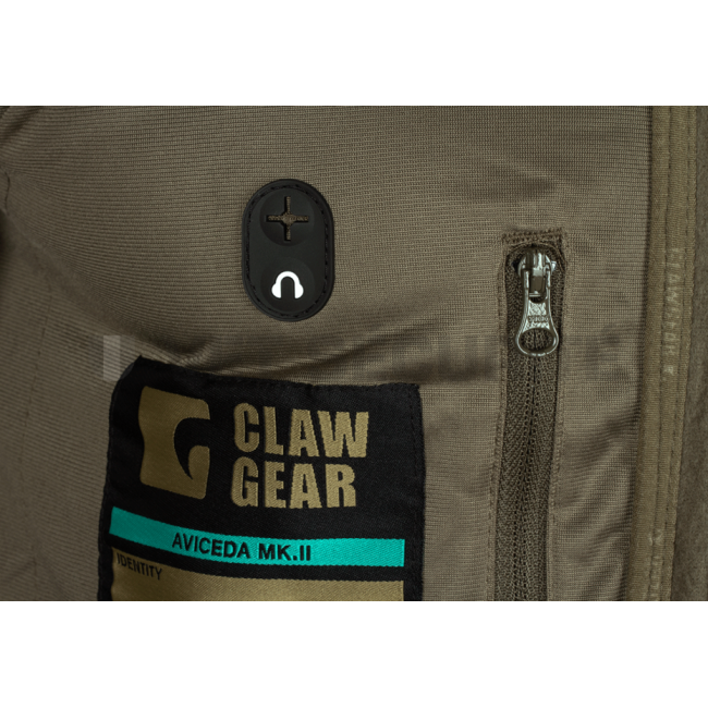 Bluza Zip Aviceda MK II Zielona OD - Clawgear