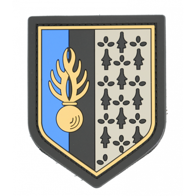Gendarmerie Mobile PVC-Abzeichen Verteidigungszone RENNES - Cholet