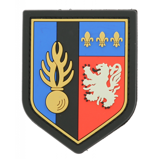 PVC-Abzeichen Gendarmerie Mobile Verteidigungszone Lyon - Cholet