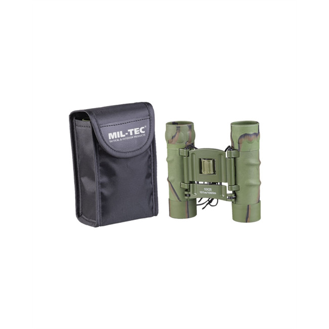 Verrekijker 10x25 opvouwbaar Gen.II Camouflage - Miltec