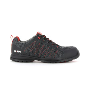 Veiligheidsschoenen SIROCCO Zwart/Rood S1P HRO HI CI SRA - S.24