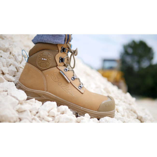 Chaussures XPER TP de sécurité BTP Beige S3 - S.24