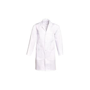 Blouse Blanche à pressions Homme XAVIER - SNV