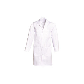 Blouse Blanche à pressions Homme XAVIER - SNV