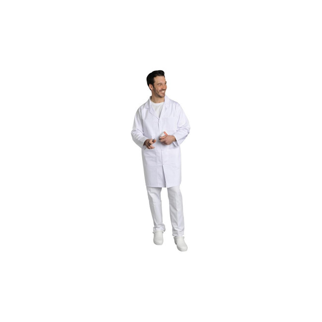 Witte jas met drukknoppen Heren XAVIER - SNV