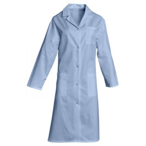 Blouse Bleue Ciel pressions manches longues - SNV