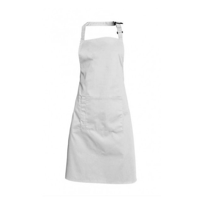 Tablier bavette ANDREA polycoton Blanc - SNV