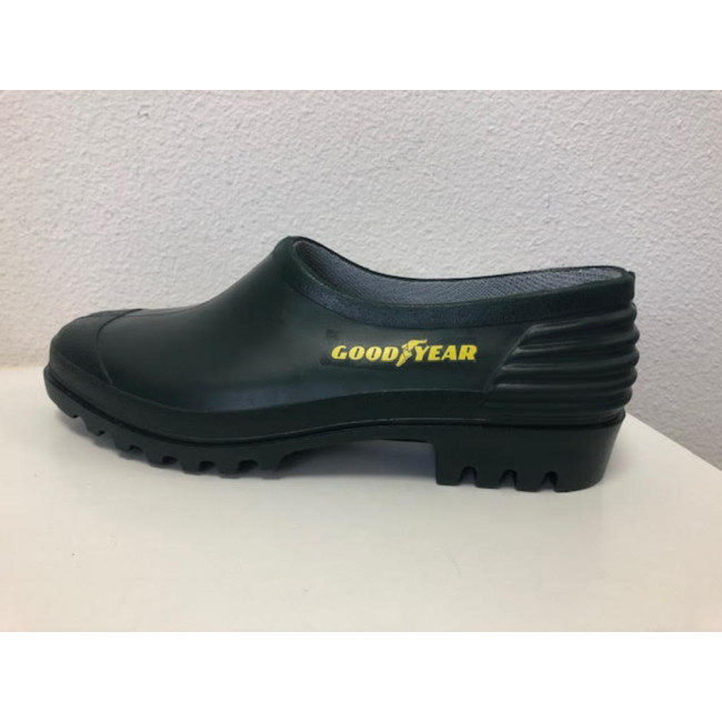 PVC-Clog Grün 100% recycelbar - Made in France - GoodYear