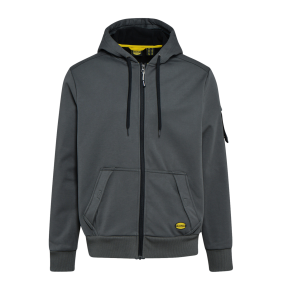 VEST MET MEMBRAANSLUITING FZ HOODIE ISO 13688:2013 GRIJS - Diadora