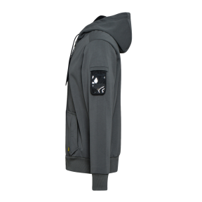 KURTKA Z ZAMKNIĘCIEM MEMBRANOWYM FZ HOODIE ISO 13688:2013 SZARA - Diadora