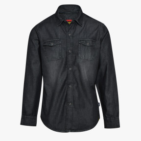 CHEMISE JEAN DELAVE SHIRT DENIM NOIR  DELAVE - Diadora