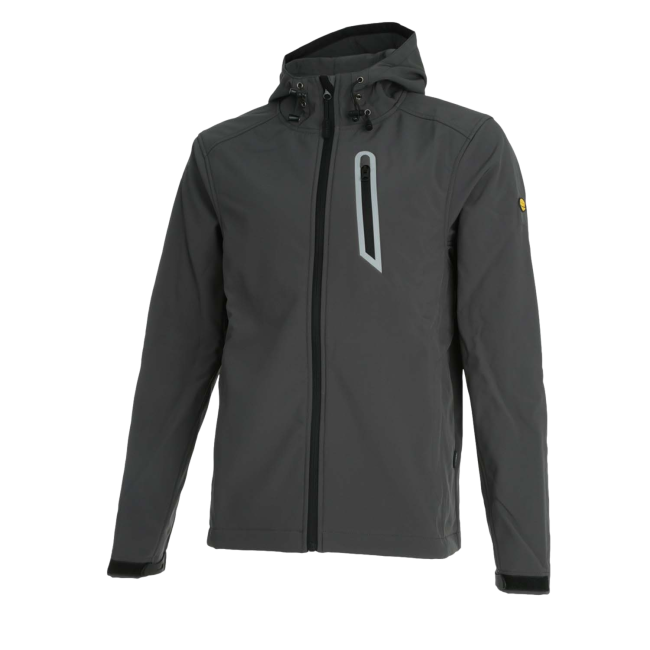 SOFTSHELL-JACKE SAIL ISO 13688:2013 STURMGRAU (75069) - Diadora