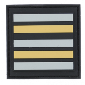 Galon velcro PVC LIEUT COLONEL Gendarmerie