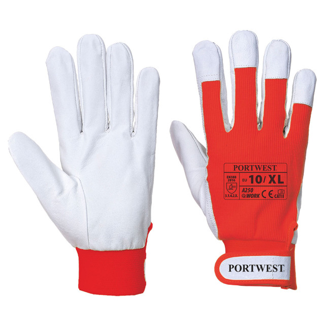 TERGSUS A250 Lederhandschuh Schwarz - Portwest