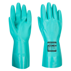 Chemischer Nitrosafe-Handschuh CE Grün A810 - Portwest