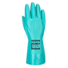Rękawice Nitrosafe Chemiczne CE Zielone A810 - Portwest