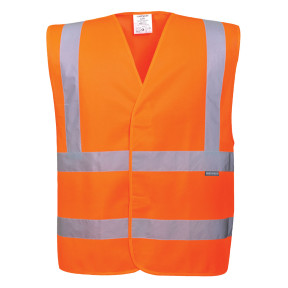 Gilet Haute Visibilité avec bandes rétro-réfléchissantes C470 Orange - Portwest