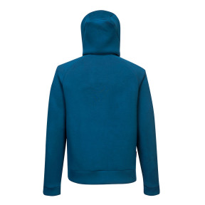 Bluza z kapturem na zamek DX4 Metro Niebieska - Portwest