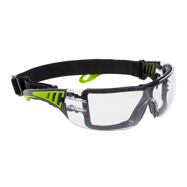 Werkbril Tech Look Plus PS11 Kleurloos - Portwest