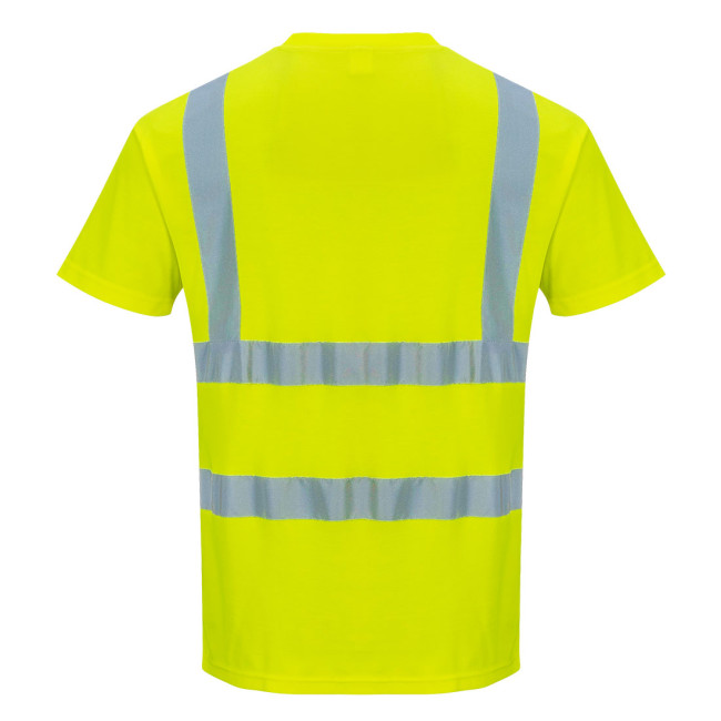 Tee-Shirt Haute Visibilité Jaune S478 gamme éco - Portwest