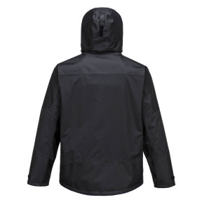 3-in-1 parka afneembare fleece waterdicht en ademend S553 Zwart - Portwest