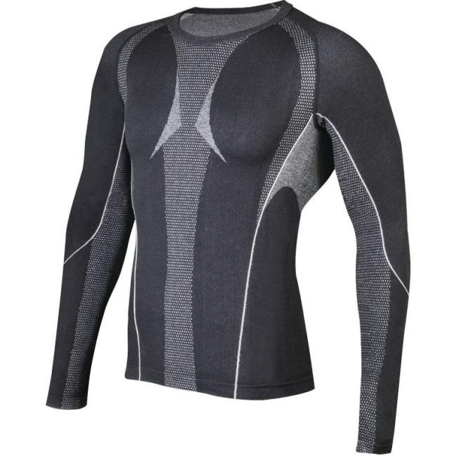 TEE-SHIRT POLYAMIDE COOLMAX®et ELASTHANNE Noir - DELTA PLUS