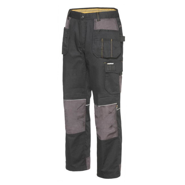 Werkbroek Skilled OPS met Cordura versterking Zwart/Grijs - Caterpillar