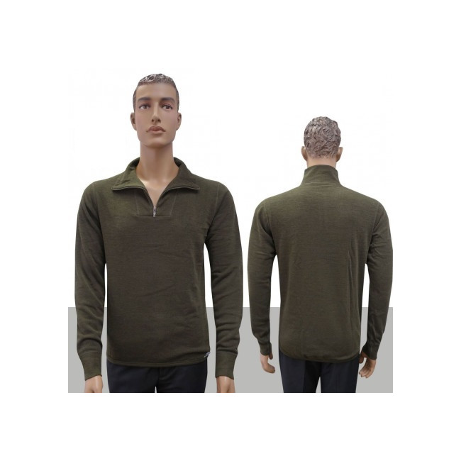 Artica Trek 200g MERINOS groen polo - Patrol Équipements