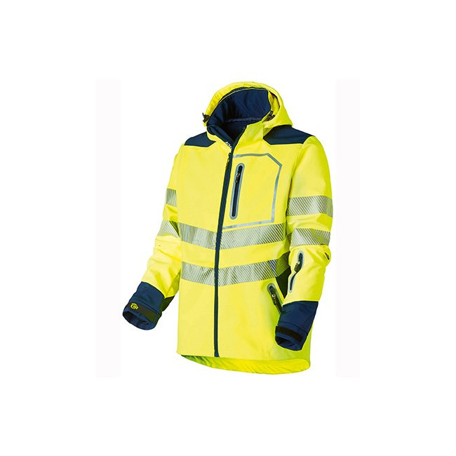 SOFTSHELL INTEMPERIES HV JAUN/MARIN - MOLINEL