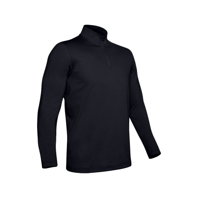 LW 1/4 Zip HEREN ZWART - Under Armour