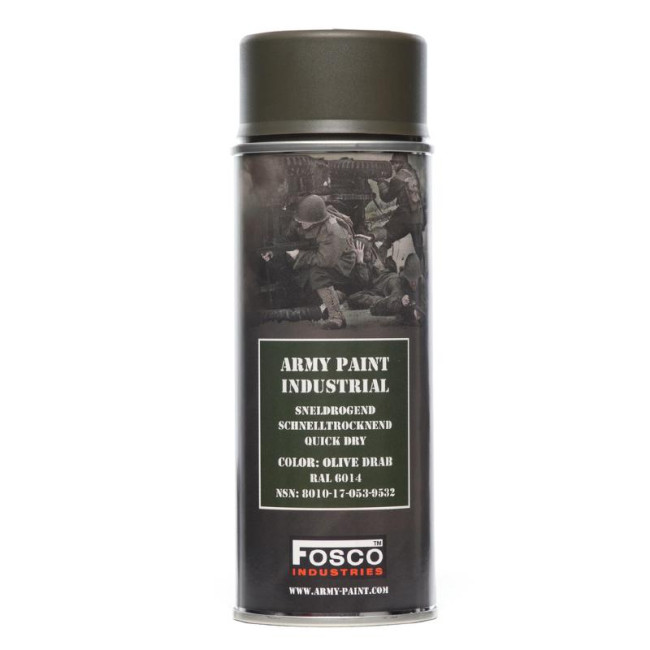 Farba wojskowa w sprayu Olive Drab 400 ml - Fosco Industries