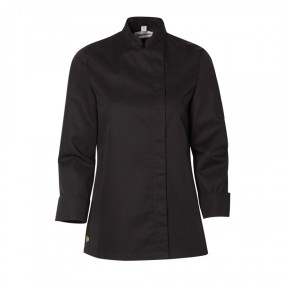 DAMES VEST LANGE MOUWEN BAMA ZWART - MOLINEL
