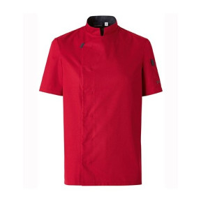 HERREN-KURZARMWESTE SHADE RUBIN-ROT - MOLINEL