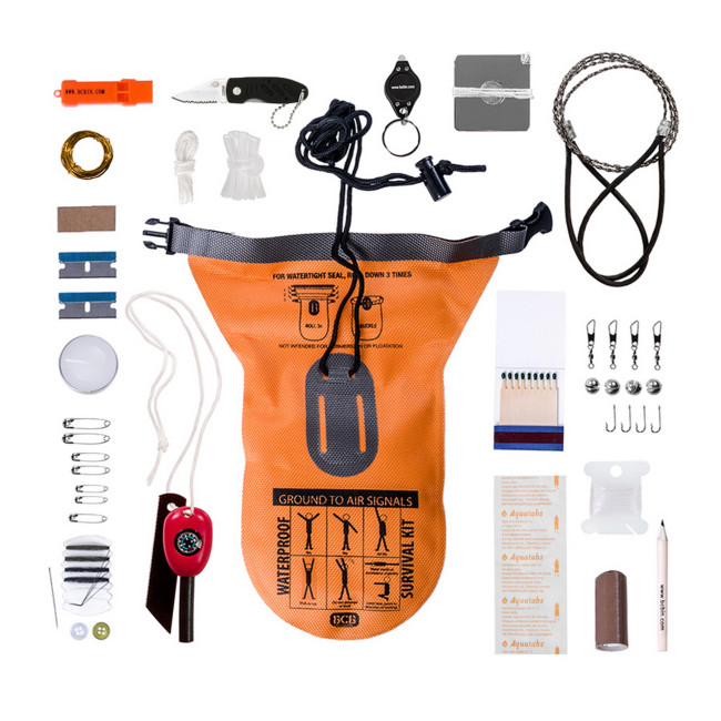 Waterproof survival kit CK050 - BCB Waterproof survival kit CK050 - BCB