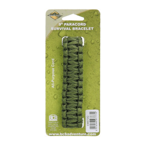 Paracord 9 inch groen CM073G - BCB