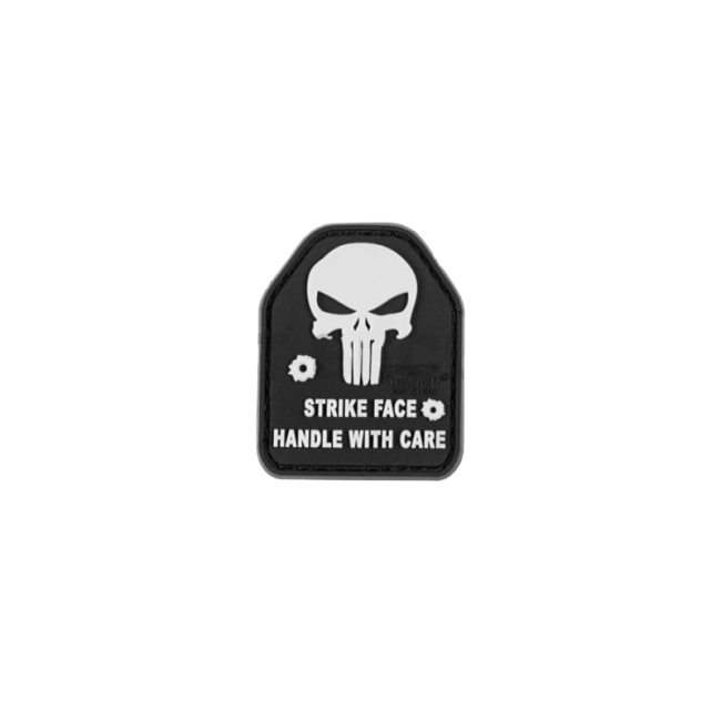 The Punisher Totenkopf Patch schwarz - JTG