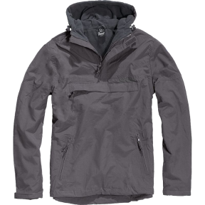 Coupe-vent Windbreaker Gris Anthracite - Brandit
