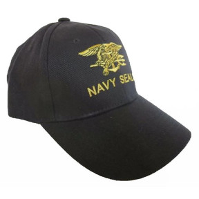 Baseball cap Navy Seals Schwarz - Fostex Garments