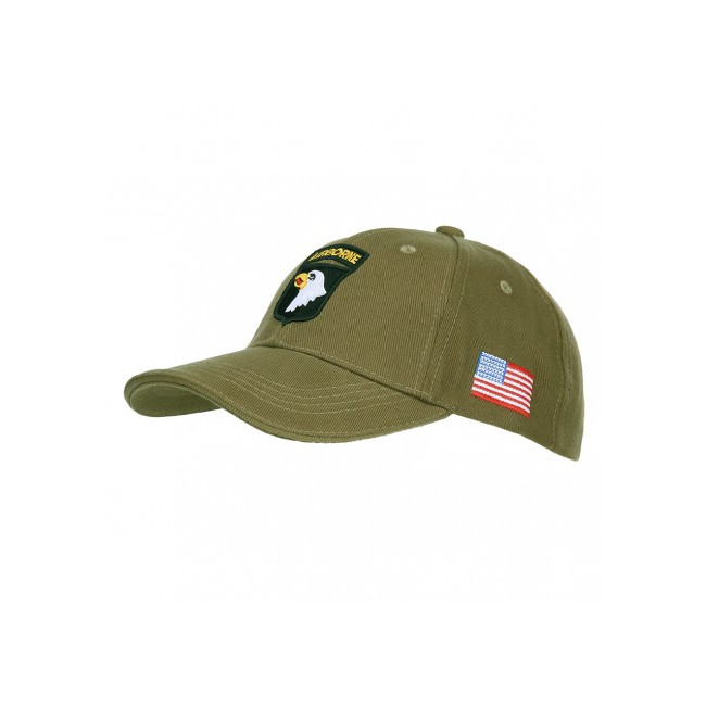 Baseball Cap 101st Airborne Grün - Fostex Garments
