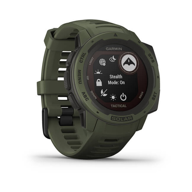 Montre Instinct Solar Vert Tactical Edition - Garmin