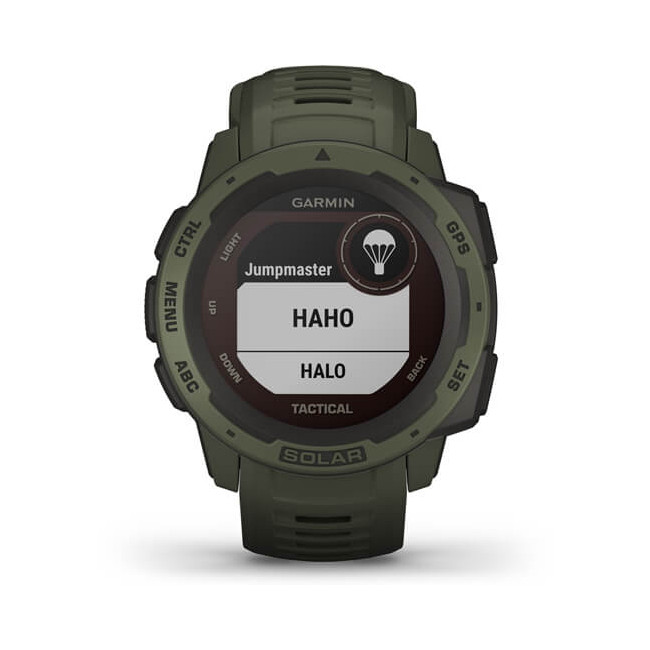 Instinct Solar Uhr Grün Tactical Edition - Garmin