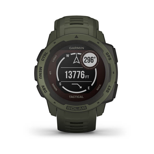 Horloge Instinct Solar Groen Tactical Edition - Garmin
