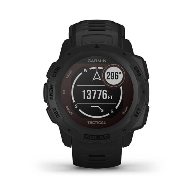 Zegarek Instinct Solar Czarny Tactical Edition - Garmin
