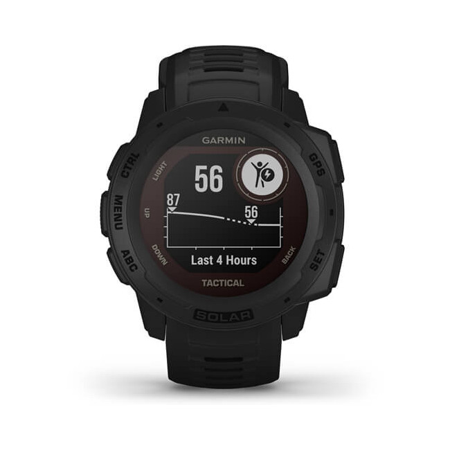 Montre Instinct Solar Noir Tactical Edition - Garmin