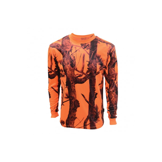 Tee-shirt manches longues Ghostcamo Blaze-black - Percussion