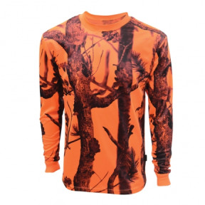 T-shirt lange mouwen Ghostcamo Blaze-black - Percussion