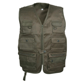 Reporter vest voor kinderen Khaki - Percussion