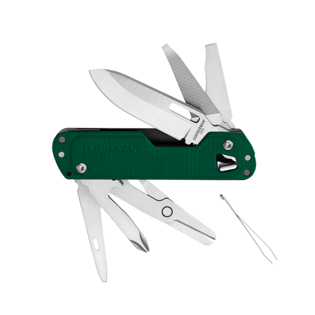 Couteau de poche multifonctions T4 Vert - Letherman